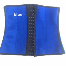 Women Lady WAIST TRAINER Training Cincher Tummy Corset Slimming Shaper Shapewear Blue L XL