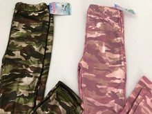 Kids Girl Children Fleece Plush Camo Military Army Party Skinny Pants leggings