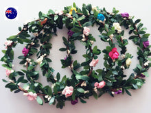Women Girl Flower Fairy Boho Bridal Simple Beach Tiara Crown hair headband Garland