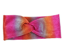 Women Cross Rainbow Colorful 70' 80' Bandana Turban Hair Wrap Head band headband