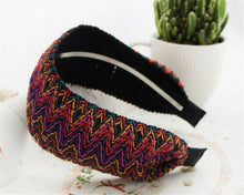 Women Retro Hippie BOHO Wide Hair Band Head Band Headband Bandana Style Hoop