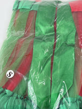 Girls Kid Green Red Christmas Tutu Lace Tulle Petti Ballet Costume skirt 3-12