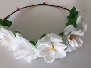 Women Flower Girl Leaf Boho Party Wedding Crown hair band headband Garland AU