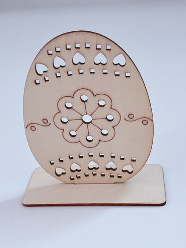 AU Easter Eggs Hunt Bunny Wood Wooden Craft Gift Decor Decorations Table Stand Egg