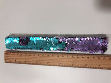 Mermaid Sequins Sequined Shine Dance Party Wrist Slap Bracelet hair band cuff