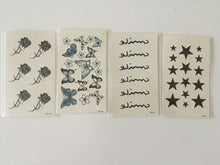 Women Sexy mini star Flower water Transfer Art Body Temporary Tattoo Sticker