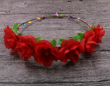 Women Flower Girl Leaf Boho Party Wedding Crown hair band headband Garland AU