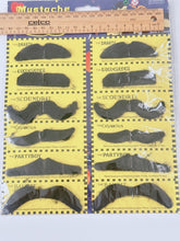 Women Men Kid King Pirate Self adhesive Fake False Mustache Beard Party Costume