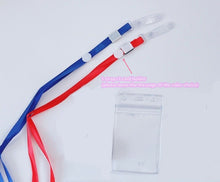Retractable Badge Reel Swipe Opal Card Holder Security ID Pull Tag Clip Lanyard 1 Lanyard Strap+1 vertial card holder