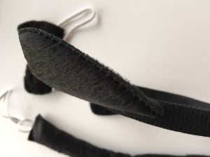 Lady Girl Boy Kids Cat Kitty Costume Ear Tail bowtie Party Hair head band 3 set