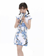 Teen Girl Chinese New Year Asian Traditional QIPAO Costume Tunic Summer Dress