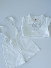 Boy Baby Children Short Sleeves Wedding Formal Romper Shirt Pants Outfits suits