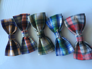 Baby Boys Kids Children Party School Cotton Check bow tie Necktie bowtie Pin