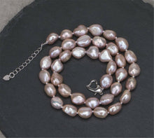 Women Lady Mother Gift for mum Real Pearl Necklace