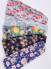 Women Boho Yoga Gym Workout Wide Flower Hair head band Bandana Headband Wrap