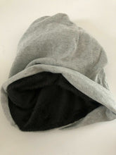 Men Women Warm With Or Without Fleece Slouch Baggy Skull Ski Beanies Hats Cap With Fleece in Light Grey