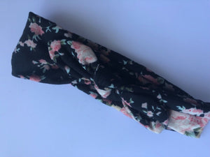 Baby Kids Children Girls Bow floral Elastic Hair Head headband bandana wrap