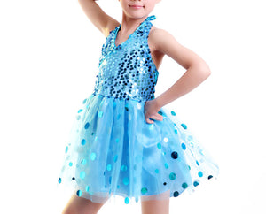 Girl Children Kids Ballet Dance Latin Ballerina Jazz Tutu Costume Party Dress