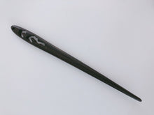 1x Women ebony wooden Oriental Updo Bun Styling boho hair Pin Stick Chopstick