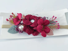 Kid Girl Children Lace Pearl Flowers Elastic Birthday Hair Head band Photo Prop