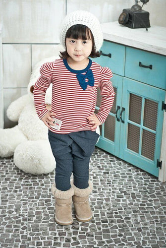 Girls Kids Children Korean Navy Pants Harem Baggy trousers Bottoms Leggings