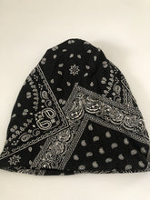 Men Women Cotton Blended Hippie Paisley Slouch Baggy Ski Beanies Hats Cap Mask