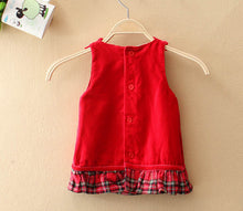 Baby Girls Kids Christmas Sleeveless Vest Wedding party dress 0-6months 000-00