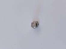 1X Gothic Titanium Fake Nail Screw Bolt Shape Stud Bar Piercing Stud Earring