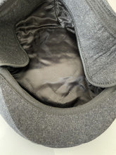 Men Retro Dark Grey French Newsboy Cabbie Artist Hat Cap Wool Blended Beret