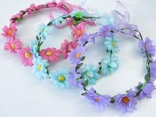 Women Flower Girl Daisy Party Wedding Beach Simple Crown hair headband Garland