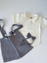 Boy Baby Children Short Sleeves Wedding Formal Romper Shirt Pants Outfits suits