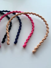 Girls Women School Zigzag Wavy Fashion Sports cotton ouchless Hair head band