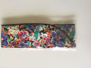 Girls Baby Kids Wire Ear Bow Adjustable Party fashion Headband Hair band Bandana Blue Floral