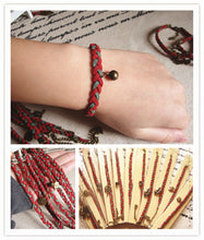 1PC Women Girl Lady Chic Braided Leather Wrap Suede Wrist Charm Bracelet