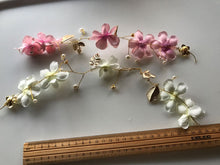 Women white or pink Flower Girl Bohemia Party Tiara Crown hair headband Garland