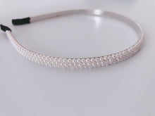 Women Girl layers Elegant Pearl Beads Hair Head Band Headband Party Tiara Hoop