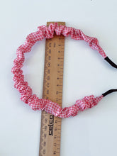 Women Girl Retro Bubble Wrinkled Puffy Scrunch Slim Hair Head Band Headband Hoop