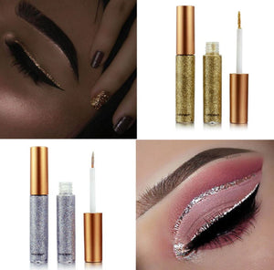 Eye Makeup Glitter Shine Shimmer Diamond Liquid Eye Eyeliner Shadow Eyeshadow