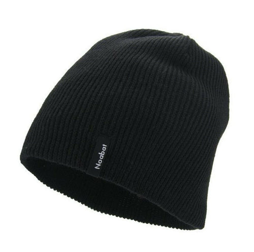 Women Boy Girl Children Basic Stripe Winter Warm Ski Skull Beanie Ski Hat Cap Black