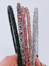 Women Bling Shiny Crystal look Bead Glitter Party Headband Hair Head Band Hoop