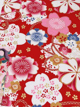 5x Craft Japanese Pattern Fabric Cloth Pieces Sewing Patchwork Wrap Material