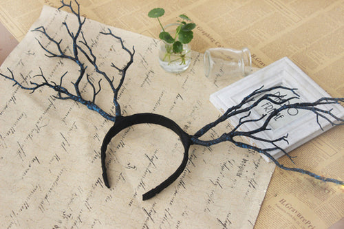 Women Girl Party Tree Branches Twig Butterfly hair hair headband Garland PROP