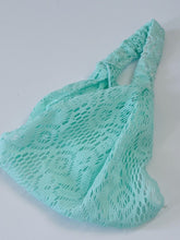Women Bohemian BOHO Net Lace Wide Hair Bandana Wrap Head band headband Scarf Narrower in Mint Green
