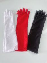 Girl Children Kids Party Costume Satin Princess Long Gloves 3-9Years