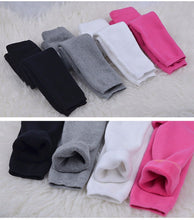 Girls Baby Kids WINTER Warm Thermal Fleece Bottoms footless Tights Stockings