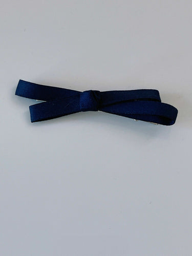 1x Women Girl School Color Bow grosgrain Ribbon Lace Alligator Hair Clip Pin