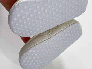 Baby Boy White Brown Black Wedding Formal Party Synthetic leather Soft Shoes