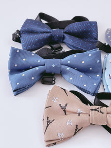 Boys Kids Children Formal Party Pre-tied Wedding Silk bow tie Necktie bowtie
