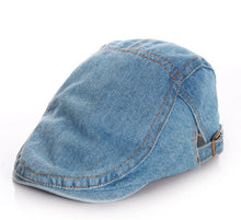 Baby Kids Children Boys Girls Denim Beret handsome Cabbie Golf Pageboy Hat Cap