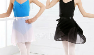 Girl Lady Ballet Jazz Dance Skate Gymnastics Leotards Chiffon Wrap Skirt Only